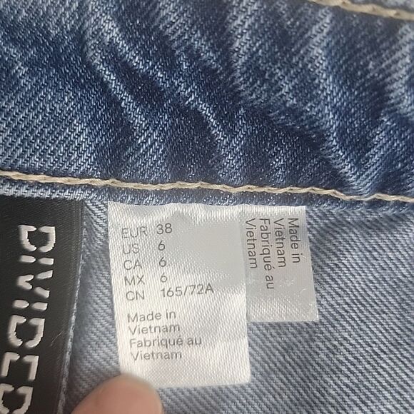 Divided destructed carpenter jeans Size 6 - Picture 13 of 16